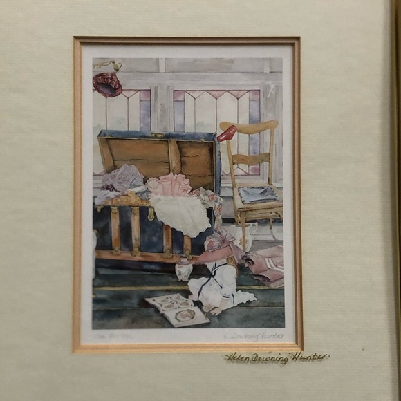 Canadian Helen Downing Hunter Signed Framed Print - Picture 3 of 11